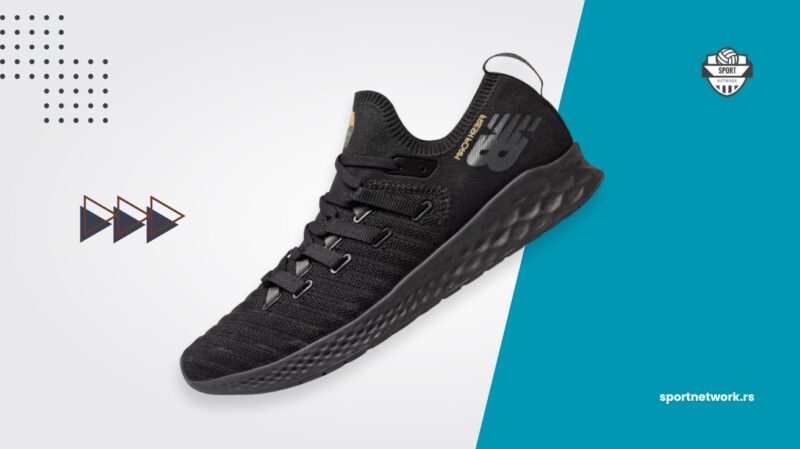 New Balance Fresh Foam Zante Trainer crne patike sa penastim đonom, idealne za kardio i funkcionalni trening