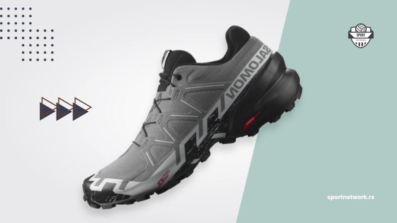 Salomon Speedcross 6 sive patike za trening sa agresivnim đonom za dodatnu stabilnost i trakciju