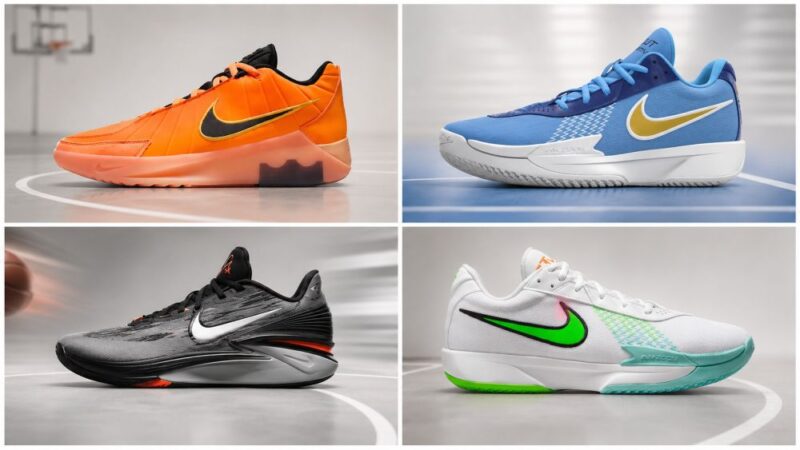 Galerija četiri Nike košarkaške patike
